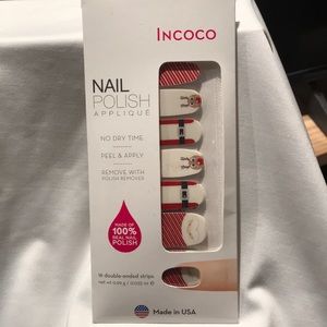 Santa helper nail appliqué